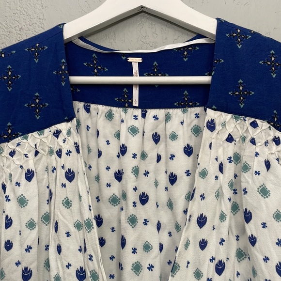 NWT Free People “Where We Roam” Bohemian Floral Bolero Top - Picture 5 of 10